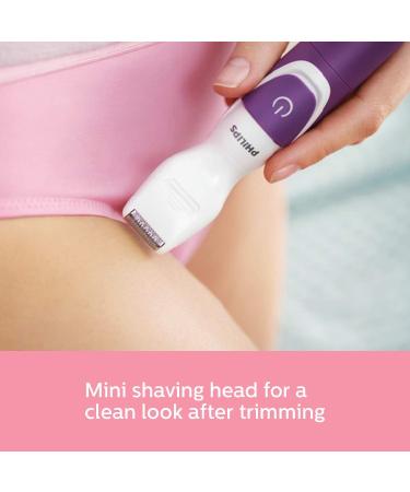 Philips BRT383/15 BikiniGenie Trimmer Purple Purple 1 Count ( Pack of 1) - Buy Online on GoSupps.com