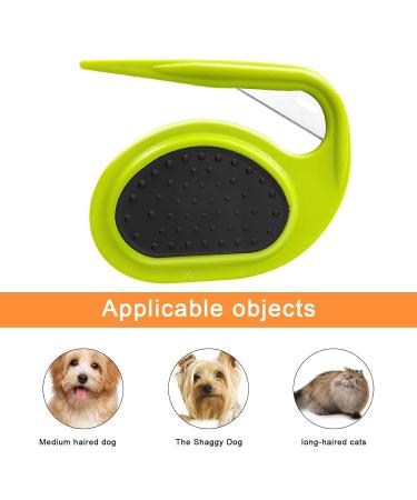 PET Knotting Comb - Steel Blade De-Filter Knife for Cats & Dogs | Ultimate Grooming Tool for Removing Mats and Tangled Fur - Buy Online on GoSupps.com