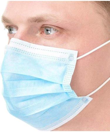 Ships from Canada- Pack of 50 Disposable Face Masks 3-Ply Ear Loop. Protective breathable dust-proof 3 layer mask. Non-Medical Protective Disposable Mask for everyday use. (Pack of 50) - Buy Online on GoSupps.com