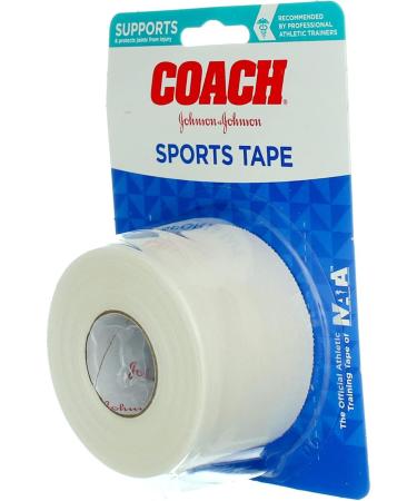 Johnson & Johnson 1.5 inch Coach Athletic Tape - Professional Grade Support Tape - Buy Online on GoSupps.com