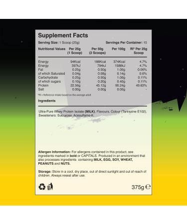 Warrior Fruity Clear Whey Isolate Pineapple Protein Powder - 15 Servings - Low Sugar Post Workout Shake - Buy Online on GoSupps.com