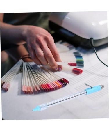 minkissy 1 Set Multifunctional Nail Point Drill Pen Toe Nail Dotting Painting Tools Nail Art Tools Black Nails Rhinestones Nail Sequins Nail Gems and Rhinestones Crystal 3d Pearlescent Blue 16x1cm - Buy Online on GoSupps.com