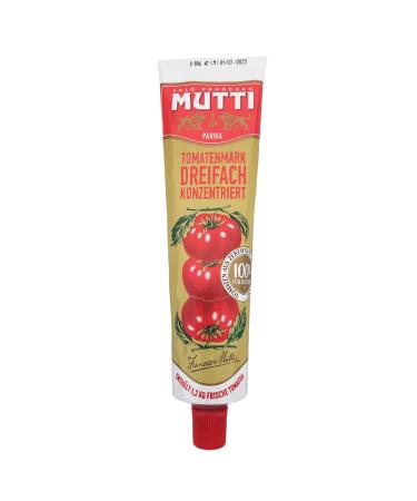 Buy Mutti Tomato Paste Triple Concentrated 6-Pack (6x200g Tubes) - Premium Quality for International Shipping - Buy Online on GoSupps.com