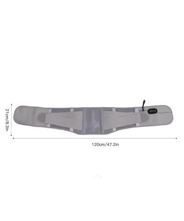 Heating Massage Waist Belt - 3-Speed Temperature Control Vibration Portable Back Pain Relief for Men & Women - Buy Online on GoSupps.com