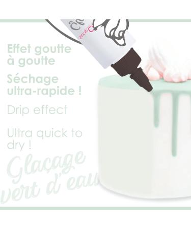 Scrapcooking Gla age Vert d Eau Pr t   l Emploi 130g - Chocolat S chage Rapide - Id al pour P tisseries G teaux Biscuits & Dripcake - Buy Online on GoSupps.com