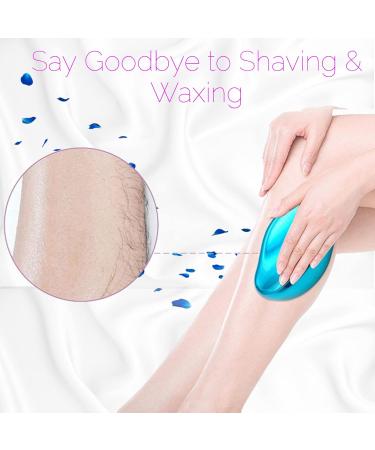 Xaydi Crystal Hair Eraser | Painless Hair Removal Epilator Device | Nano-Crystalline Technology | For Women & Men | Silver - Buy Online on GoSupps.com