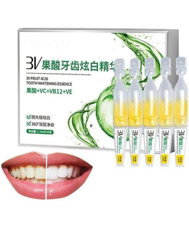 EXQST Ampoule Toothpaste Teeth Whitening Essence Remove Tartar and Plaque and Various Oral Problems Natural Toothpaste