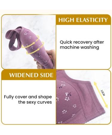 Wuwuhen Lisa Charm Daisy Bra - Front Button Closure, Comfortable & Breathable, Apricot 52/120 - Buy Online on GoSupps.com