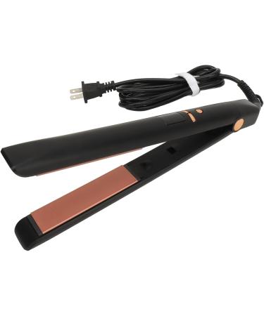 Shop Safe & Adjustable Black Hair Straightener | 110-240V Wide Voltage Auto Shut Off - Perfect for Home & Salon Use - Buy Online on GoSupps.com
