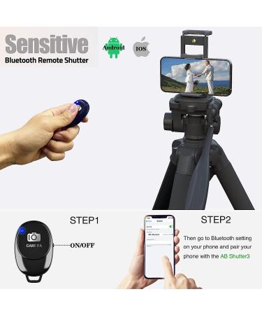 KINGJOY 75-Inch Camera Tripod with Wireless Remote and Travel Bag - Compatible with DSLR Cameras, Cell Phones, Projectors, and Binoculars - Buy Online on GoSupps.com