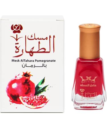 Mesk Al Tahara Pomegranate And Gift White Musk Pure Arabian Oil Perfume Body Fragrance for Long-Lasting Freshnes and Elegance Pomegranate And Gift White Musk AlTahara 1Bottle 6ml  - Buy Online on GoSupps.com