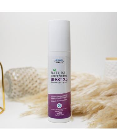 BioLabs PRO Natural Bioidentical Estro 2.5 Cream - Women's Combo Two Month Supply (Unscented 3oz) | Shop Now for International Shipping - Buy Online on GoSupps.com