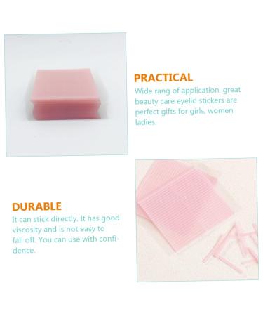 FRCOLOR 24 Sheets Patches Girl Simple Eye of Makeup Beauty Invisible Self-Adhesive Eyelid Double Female 2.8x0.2cmx4pcs Pinkx4pcs - Buy Online on GoSupps.com