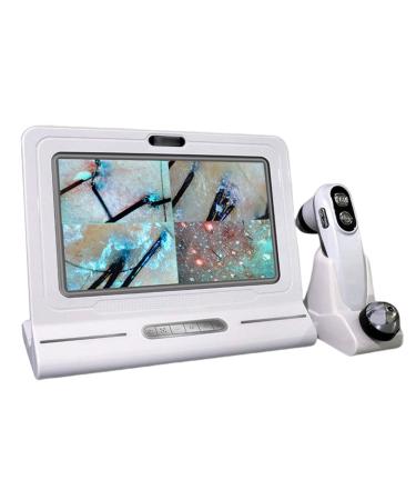 Hair Follicle Analyzer: High-Resolution 11" Scalp Detector with 10MP Camera 50x+200x Magnification for Testing Scalp Oil & Hair Moisture