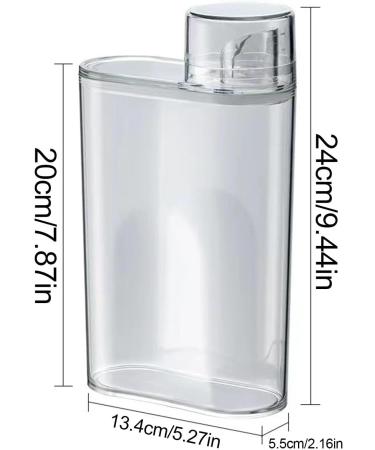 Refillable Detergent Dispenser | Laundry Soap Dispenser | Washing Powder Dispenser Detergent Storage Container Liquid Laundry Detergent Dispenser For Washing Powder And Liquid Detergent - Buy Online on GoSupps.com