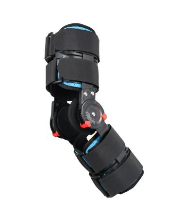 SFKLYU Hinged Elbow Brace Adjustable Post Elbow Brace with Sling Stabilizer Range of Motion Support Sling for Post Surgery Recovery Ligament Tendon Repairs