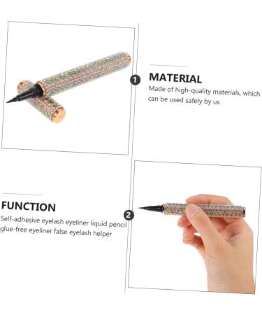 OHPHCALL 1pc Eyeliner Cosmetic Accessory Makeup False Eyelashes Pen Eye Lining Pens Eyelash Glue Pen Plastic 1 count (Pack of 1) As Shown - Buy Online on GoSupps.com