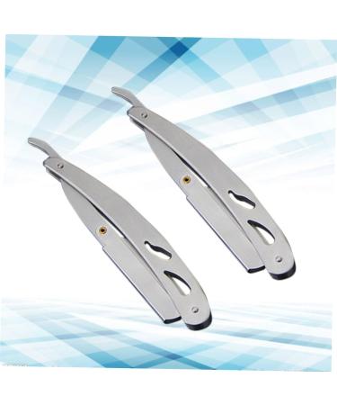 Beaupretty Stainless Steel Razor Holder | Vintage Shaver Stand & Blade Organizer | 2 PCs for Men - Buy Online on GoSupps.com
