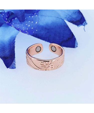 Shop LONGRN Magnetic Copper Ring for Arthritis Relief - Adjustable Size for Women | International Shipping Available - Buy Online on GoSupps.com