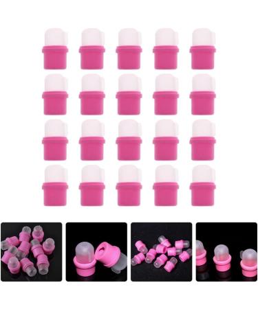 Ipetboom Lot De 20 Couvre-ongles De Dissolution Portables Taille Moyenne En Silicone Rose Accessoire Professionnel Pour Ongles Adapt Pour Manucure Domicile Et Usage Personnel - Buy Online on GoSupps.com