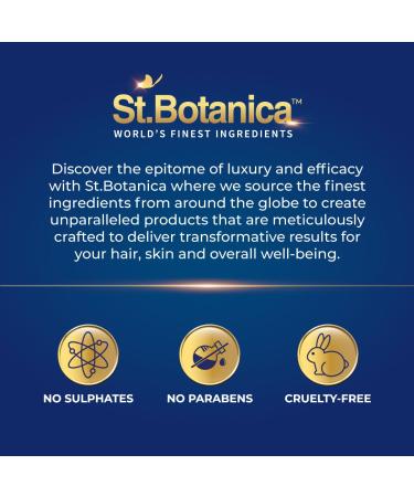 StBotanica Moroccan Argan Hair Oil - Pure Argan Jojoba & Essential Oils | 200ml | International Shipping - Buy Online on GoSupps.com