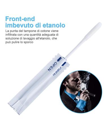 Netonda 80 Pcs Cleaning Sticks - Moist Cotton Swabs for IQOS 3 Duo 2.4 2.0 | Includes Alcohol Swabs Oil Absorbing Pads & Tweezers | International Shipping Available - Buy Online on GoSupps.com
