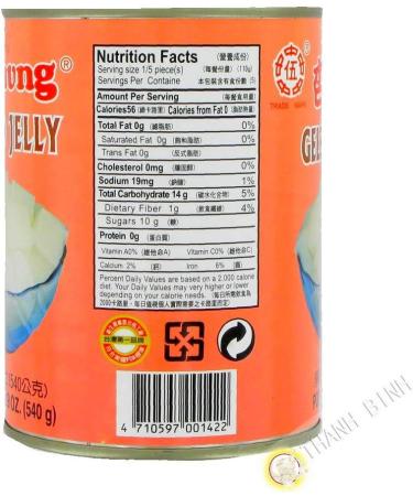 Almond Jelly WU CHUNG 540g China - Pack of 3 pieces - Buy Online on GoSupps.com