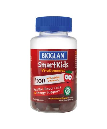 Bioglan SmartKids Iron VitaGummies - 30 Strawberry Gummies