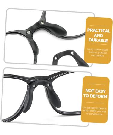 Healeved 6 pc U-Shaped Screw Nose Pads for Sunglasses & Glasses - Universal Silicone Saddle Set for Comfort & Stability - Buy Online on GoSupps.com