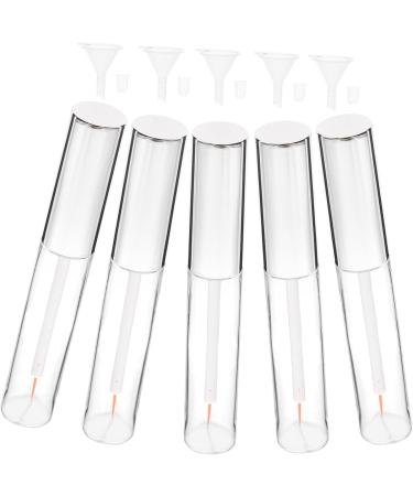 BIUDECO 40 Pcs Mascara Tube Vial Refillable Toothpaste Tubes Oil Spray Bottles Mist Sprayer Transparent - Buy Online on GoSupps.com