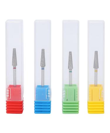 Nail Drill Bit - All-Purpose Grinding Head for Home & Salon | Emery Material with Storage Box - International Shipping Available - Buy Online on GoSupps.com