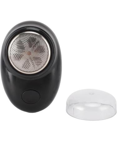 Handheld Electric Beard Trimmer | Portable Stainless Steel Grooming Tool for Travel (Matte Black) - Buy Online on GoSupps.com