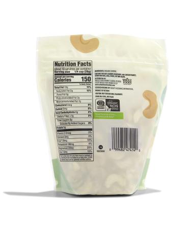 Organic 365 by Whole Foods Market Cashews - Unroasted & Unsalted 10 Ounce (Pack of 1) - Buy Online on GoSupps.com
