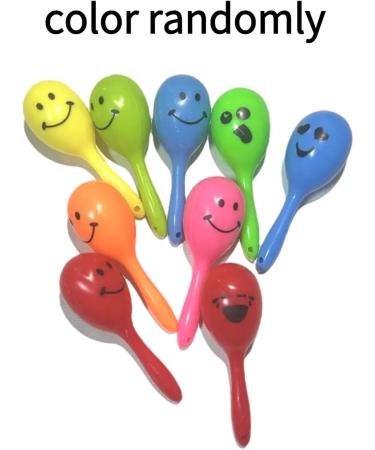 WACURRENTHYD 3PCS- Colourful Mini Ball Sand Hammer Parrot Rattle Shaker Musical Sound Toy Intelligent Sand Hammer Toys for Parakeets Canaries Cockatiels Conure Lovebirds(Random Color) - Buy Online on GoSupps.com