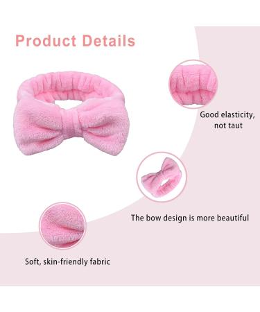 MOSNOW Headband for Women Spa Face Band Elastic Hair Bands for Make-up and Washing Cute Head Band For Skincar Yoga Face Washing Makeup Removal and Facial Mask - Buy Online on GoSupps.com