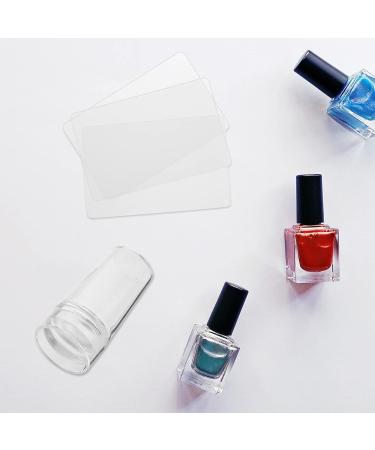 3 Sets Nail Art Silicone Stamp Diy Nail Art Supplies Transparent Nail Stamper Silicone Nail Stamper Head Manicure Kit Silicone Stampers Silica Gel The Se Frosted Sealing Ring - Buy Online on GoSupps.com