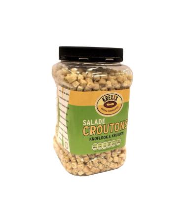 Krexxx Salade Croutons Knoflook & Kruiden 700g can (salad croutons garlic & herbs)