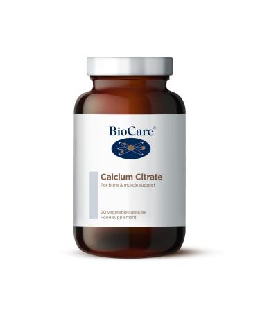 BioCare Calcium Citrate | for Bone & Muscle Support - 90 Capsules