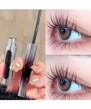 Metallic Bristleless Mascara Duo - Long Lasting, Waterproof & Sweatproof (2pcs Black) - Buy Online on GoSupps.com
