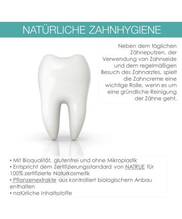 Logodent Natural White Peppermint Toothpaste - Vegan Gentle Teeth Whitening & Enamel Protection - 75ml - Buy Online on GoSupps.com