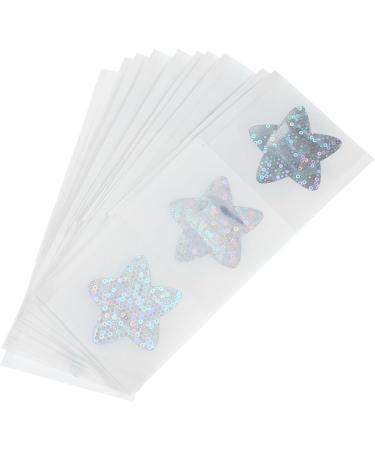 Glitter Star Shaped Bandages - 50pcs Adhesive Wound Care Patches | Breathable & Protective Wound Plasters for Infection Prevention - Buy Online on GoSupps.com