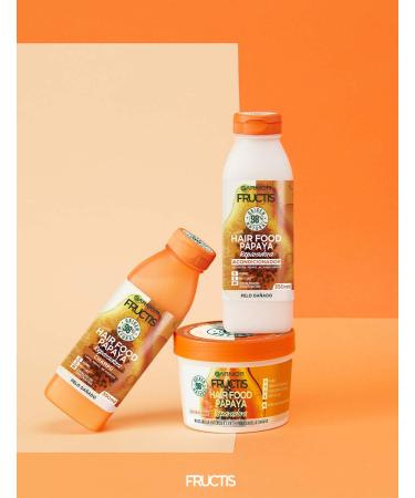 Fructis Sua H.Food 350ml Papaya - Nourishing Hair Treatment for Healthy Hair - Buy Internationally - Buy Online on GoSupps.com
