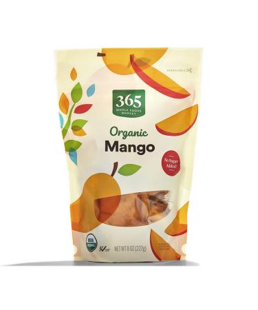 365 by Whole Foods Market, Mango Slices Organic, 8 Ounce 8 Ounce (Pack of 1)