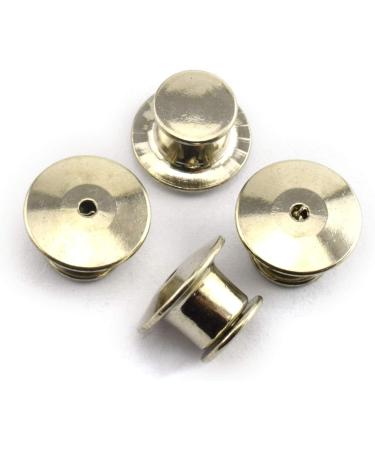 LQ Industrial 12PCS Metal Locking Pin Backs Clasp Bulk Pin Keepers for Name Tags Displaying Books Disney Pins Silver - Buy Online on GoSupps.com