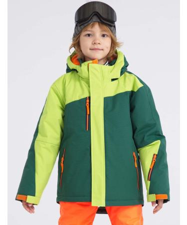 PHIBEE Big Boys' Waterproof Breathable Snowboard Ski Jacket Green 16 - Buy Online on GoSupps.com
