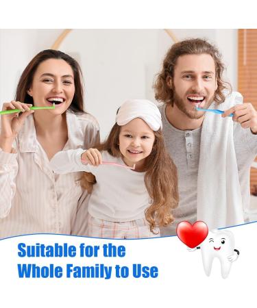 Acwoo Tuft Toothbrush Set - 4 Soft Brush Inserts for Detail Cleaning - Perfect for Interdental Spaces - Buy Online on GoSupps.com