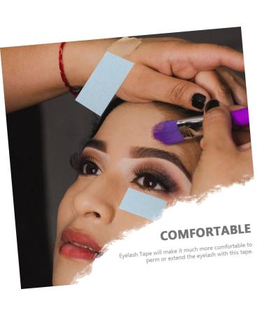 Beavorty Blue Mascara 2 Rolls Silicone Gel Band Tools Mascara Eyelash Tapes Eye Gel Eyelash Patches Blindfold Breathable - Buy Online on GoSupps.com