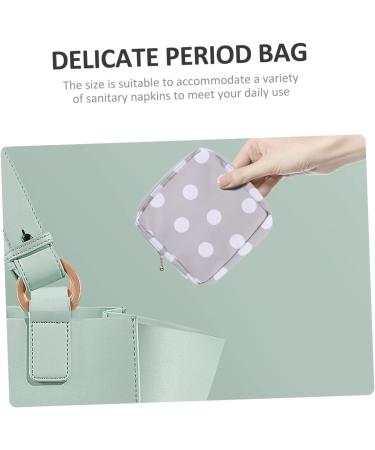 Gleavi 4-Piece Women's Binding Bags | Blumen Makeup & Lipstick Holder Set | Portable Period & Makeup Bags | Stylish Accessories 15x15x4cm - Buy Online on GoSupps.com
