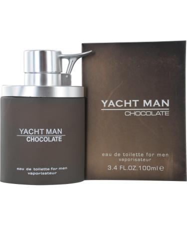 YACHT Man Chocolate Eau De Toilette Spray 3.4 Ounce
