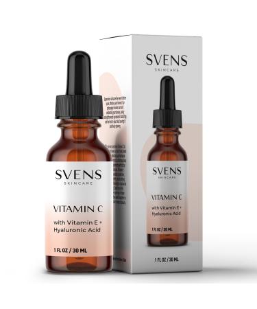 Vitamin C Serum Anti Aging Face Skin Serum with Hyaluronic Acid Vitamin E Aloe Brightening Serum for Dark Spots Even Skin Tone Eye Area Fine Lines & Wrinkles 1 Fl Oz